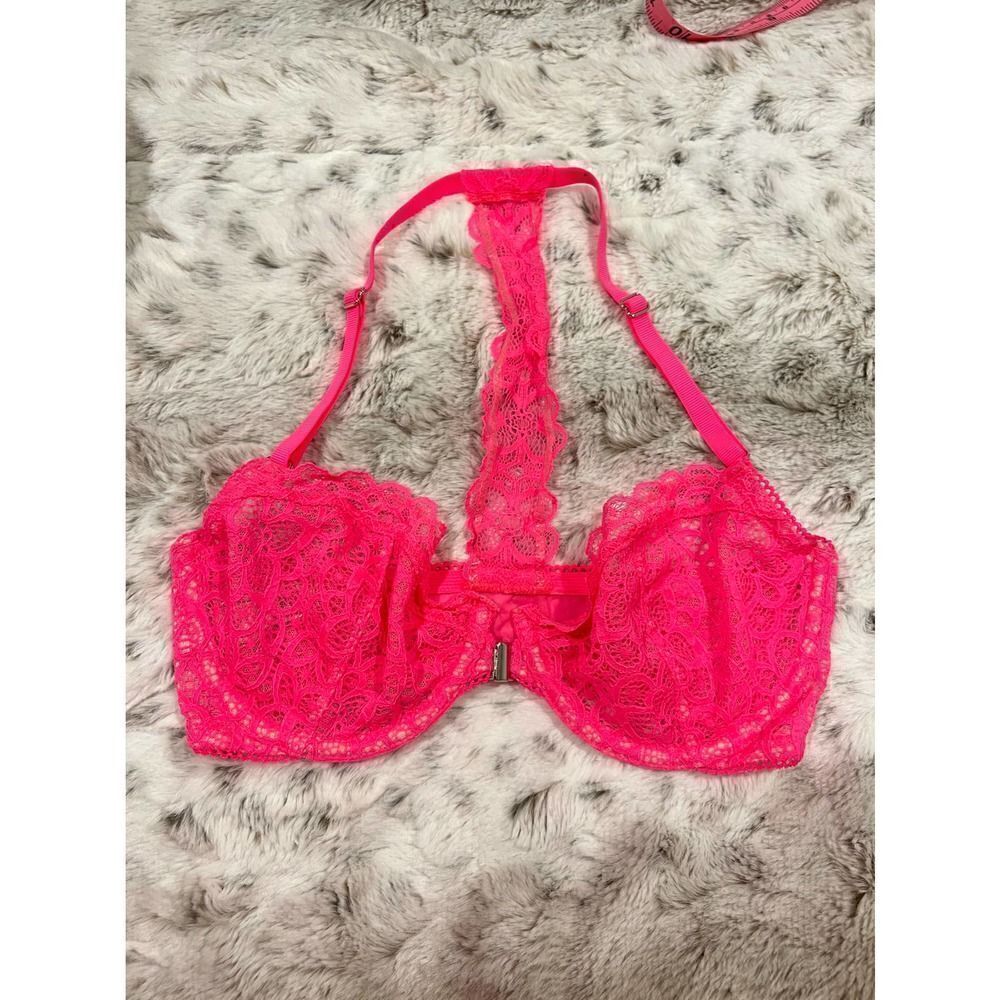 Victoria Secret Dream Angel Lace Bra Size 32D - Picture 5 of 6